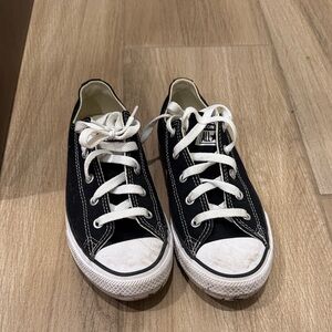Converse Kids Black and White Sneakers